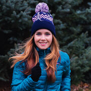 Running Knit Hat - Runner Girl Navy