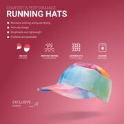 Running Comfort Performance Hat - Water Color