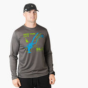 Men's Running Long Sleeve Performance Tee - New York City Route