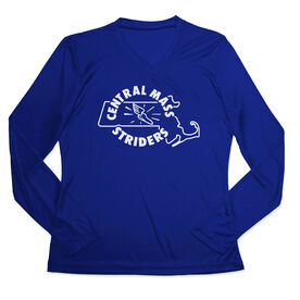 Women's Long Sleeve Tech Tee - Central Mass Striders