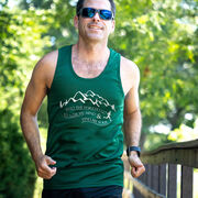 Men's Running Performance Tank Top - Into the Forest I Go
