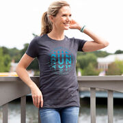 Women's Everyday Runners Tee - Eat Sleep Run Repeat