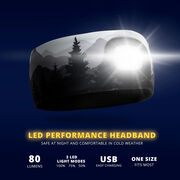 Running LED Lighted Performance Headband - Mountain Call