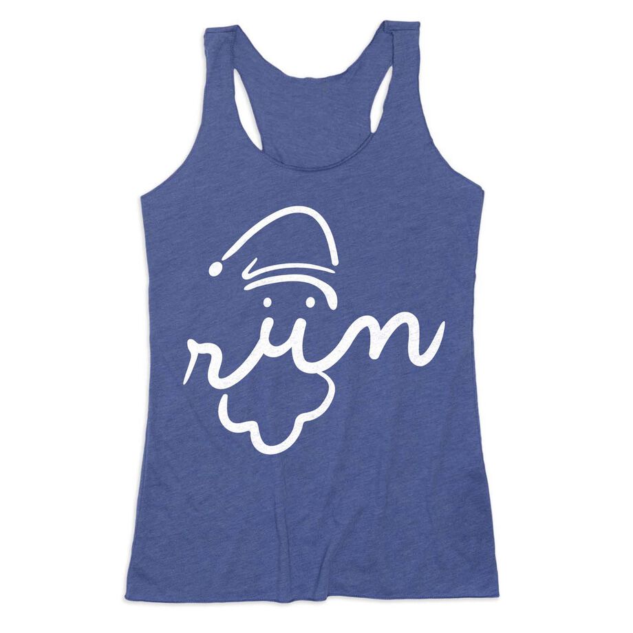 Women's Everyday Tank Top - Santa Run Face