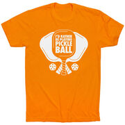 Pickleball Short Sleeve T-Shirt - I'd Rather Be Playing Pickleball