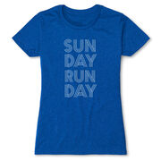 Women's Everyday Runners Tee - Sunday Runday (Stacked)