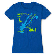 Women's Everyday Runners Tee - New York City Route