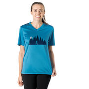 Women's Short Sleeve Tech Tee - Moonlit Run