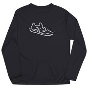 Men's Running Long Sleeve Performance Tee - 26.2 Run Shoe