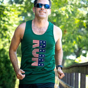 Men's Running Performance Tank Top - Patriotic Run