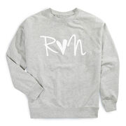 Running Raglan Crew Neck Pullover - Run Heart