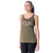 Women's Everyday Tank Top - Let's Run For Christmas