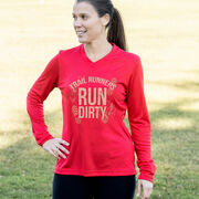 Women's Long Sleeve Tech Tee - Run Dirty