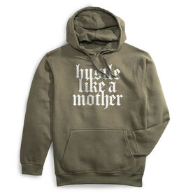 Statement Fleece Hoodie - Hustle Like a Mother