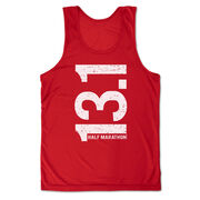 Men's Running Performance Tank Top - 13.1 Half Marathon Vertical