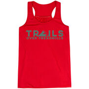 Flowy Racerback Tank Top - Trails Over Treadmills