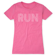 Women's Everyday Runners Tee - Run Lines