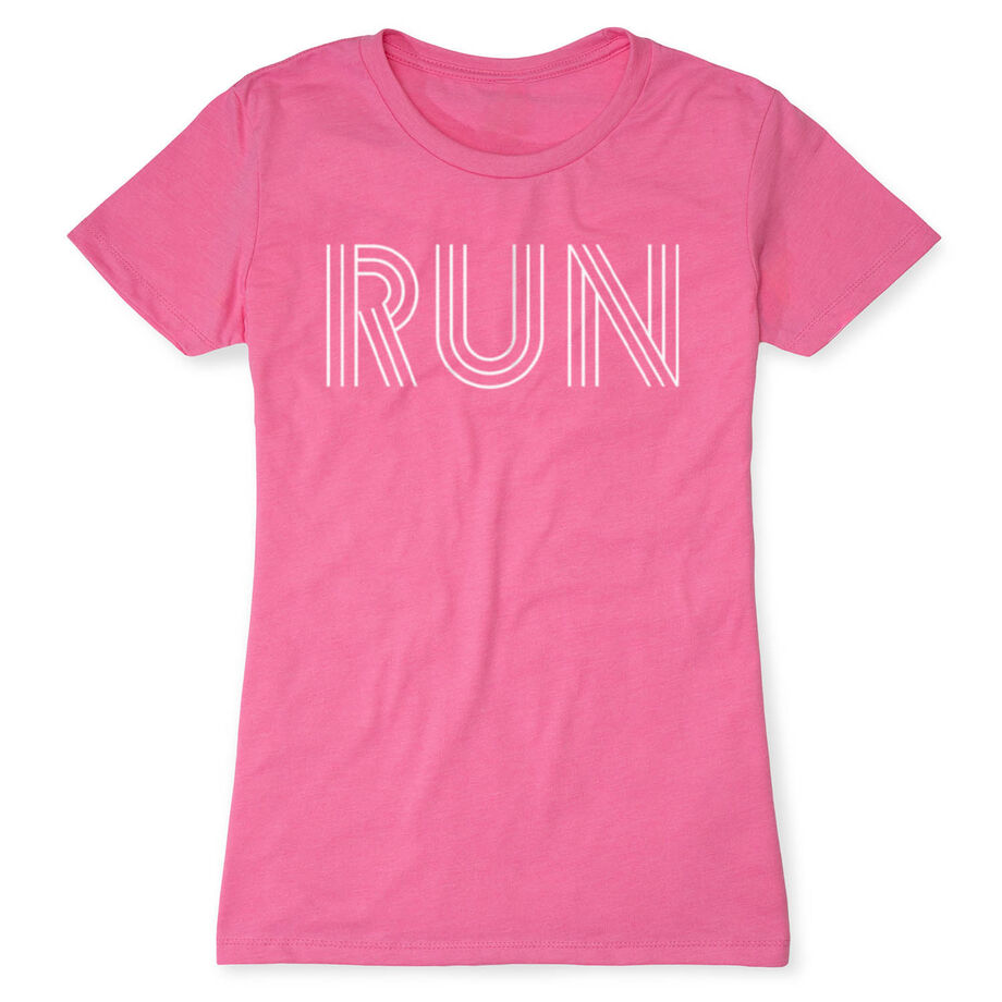 Women's Everyday Runners Tee - Run Lines