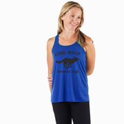 Flowy Racerback Tank Top - Lone Wolf Runners Club