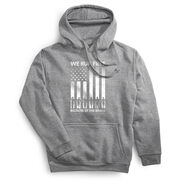 Statement Fleece Hoodie - Because of the Brave
