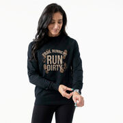 Running Raglan Crew Neck Pullover - Run Dirty