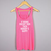 Flowy Racerback Tank Top - If Mama Doesn't Run