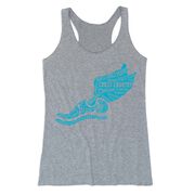 Women's Everyday Tank Top - Winged Foot Inspirational Words