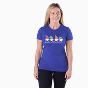 Women's Everyday Runners Tee - Runnin' With My Gnomies&reg; - Christmas