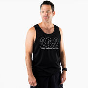 Men's Running Performance Tank Top - Marathoner 26.2 Miles