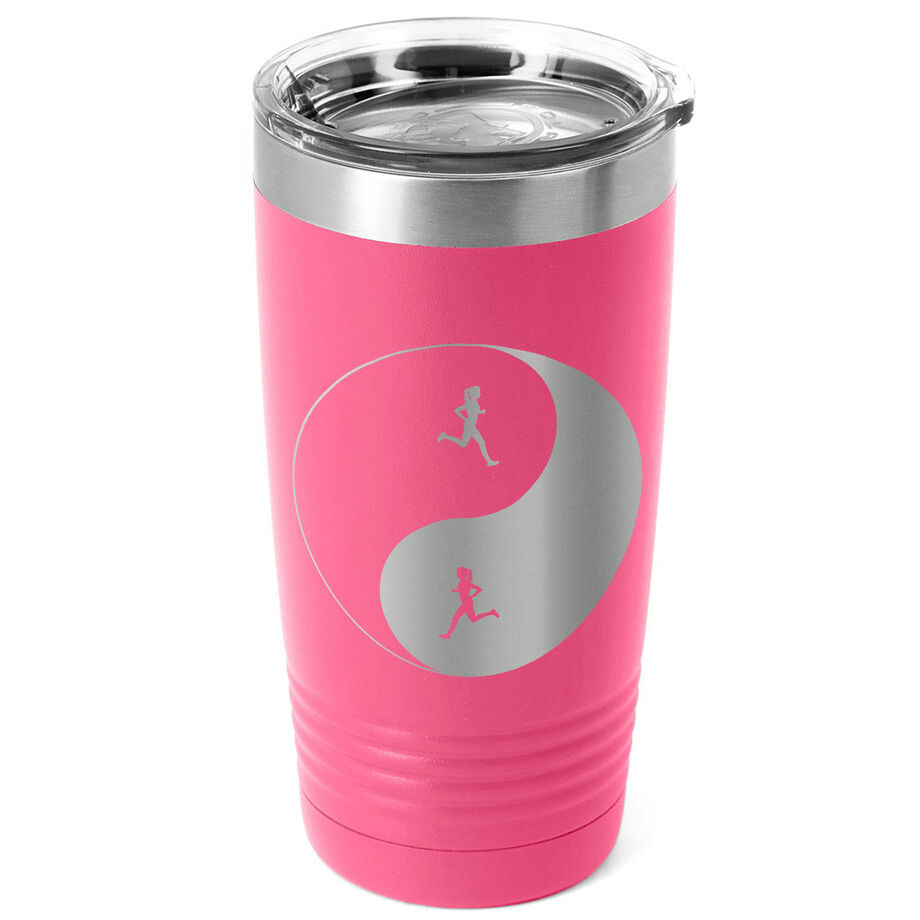 Running 20oz. Double Insulated Tumbler - Runner Girl Yin Yang