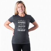 Women's Everyday Runners Tee - Miles of Friendship Mantra