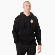Statement Fleece Hoodie - Six Minute Mile Stopwatch