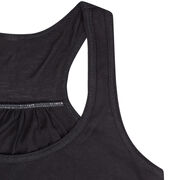 Flowy Racerback Tank Top - Let's Run For Christmas