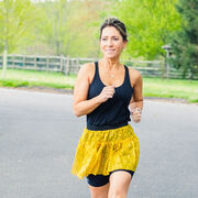 Running Costume Skirt - Glitter Sequined