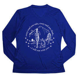 Women's Long Sleeve Tech Tee - Every Road You Take