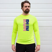 Men's Running Long Sleeve Tech Tee - Patriotic Run