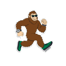 Running Sticker - Bigfoot Runner