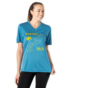 Women's Short Sleeve Tech Tee - Boston Route