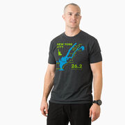 Running Short Sleeve T-Shirt - New York City Route