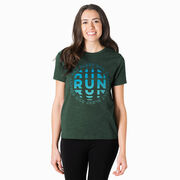Running Short Sleeve T-Shirt - Eat Sleep Run Repeat