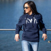 Statement Fleece Hoodie -  Run Heart