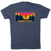 Running Short Sleeve T-Shirt - Happy Hour