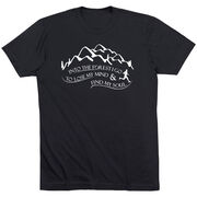 Running Short Sleeve T-Shirt - Into the Forest I Go