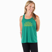 Flowy Racerback Tank Top - Live In The RunShine