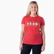 Women's Everyday Runners Tee - Runnin' With My Gnomies&reg; - Christmas