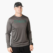 Men's Running Long Sleeve Performance Tee - Trails Over Treadmills