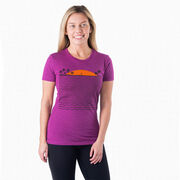 Running Women's Everyday Tee - Chasing Sunsets