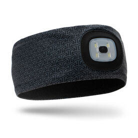 Running LED Lighted Performance Headband - Midnight