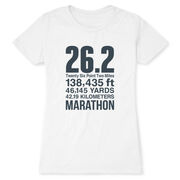 Running Women's Everyday Tee - 26.2 Math Miles
