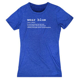 Women's Everyday Runners Tee - wear blue Definition